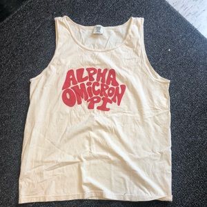 Alpha omicron pi tee shirt!